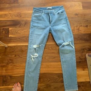 Levi’s high rise skinny
